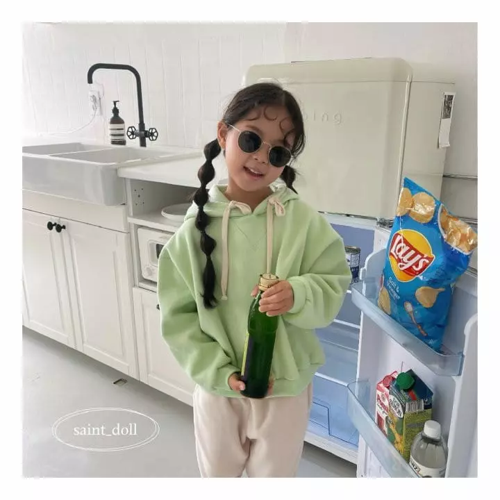 Saint Doll - Korean Children Fashion - #childofig - Color Hoody Sweatshirt - 10