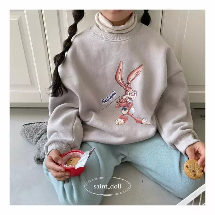 Saint Doll - Korean Children Fashion - #stylishchildhood - Neskick Sweatshirt with Mom - 4