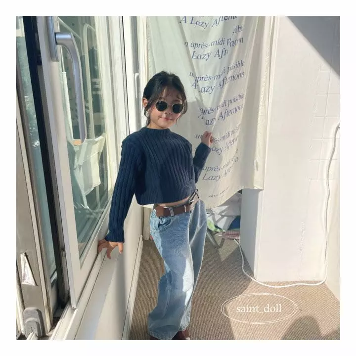 Saint Doll - Korean Children Fashion - #childofig - Cat Wide Pants - 3