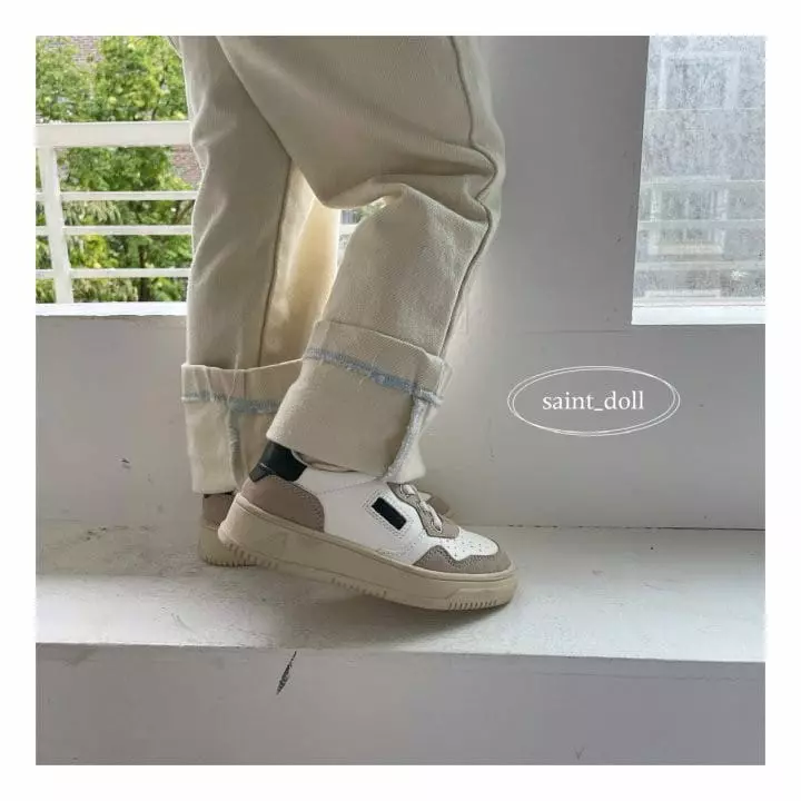 Saint Doll - Korean Children Fashion - #childofig - Stitch Roll Up Pants - 11