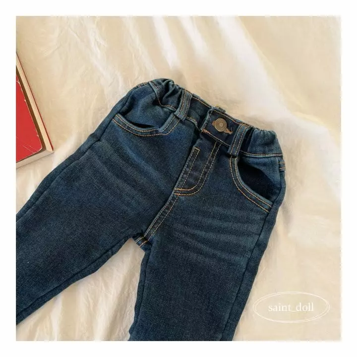 Saint Doll - Korean Children Fashion - #childofig - Bonding Jeans - 8