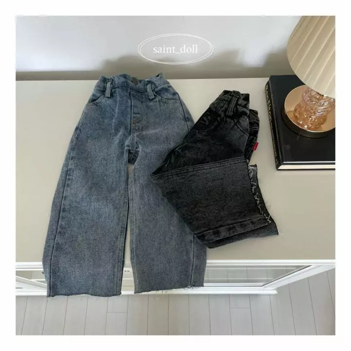 Saint Doll - Korean Children Fashion - #childofig - Retro Wide Pants with Mom