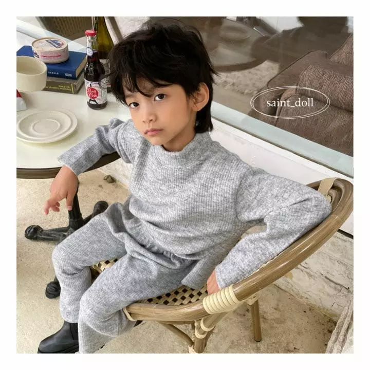 Saint Doll - Korean Children Fashion - #childofig - Knit Wide Pants with Mom - 10