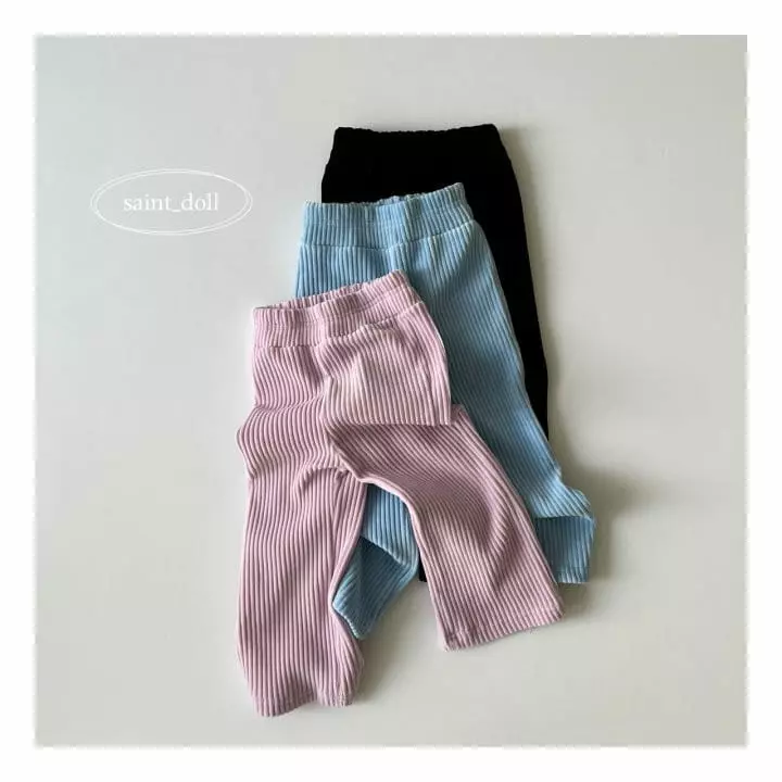Saint Doll - Korean Children Fashion - #childrensboutique - Nana Rib Pants with Mom