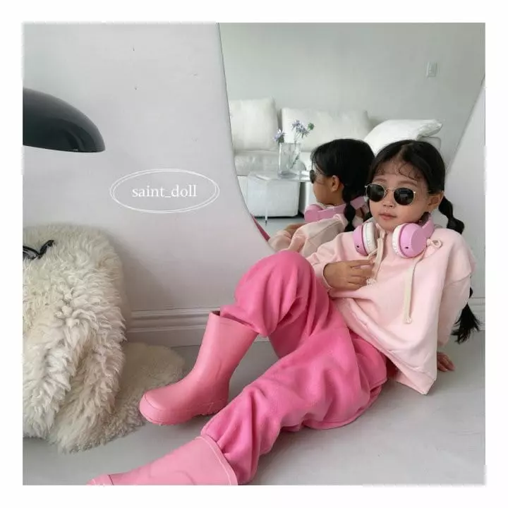 Saint Doll - Korean Children Fashion - #childrensboutique - Color Hoody Sweatshirt - 11