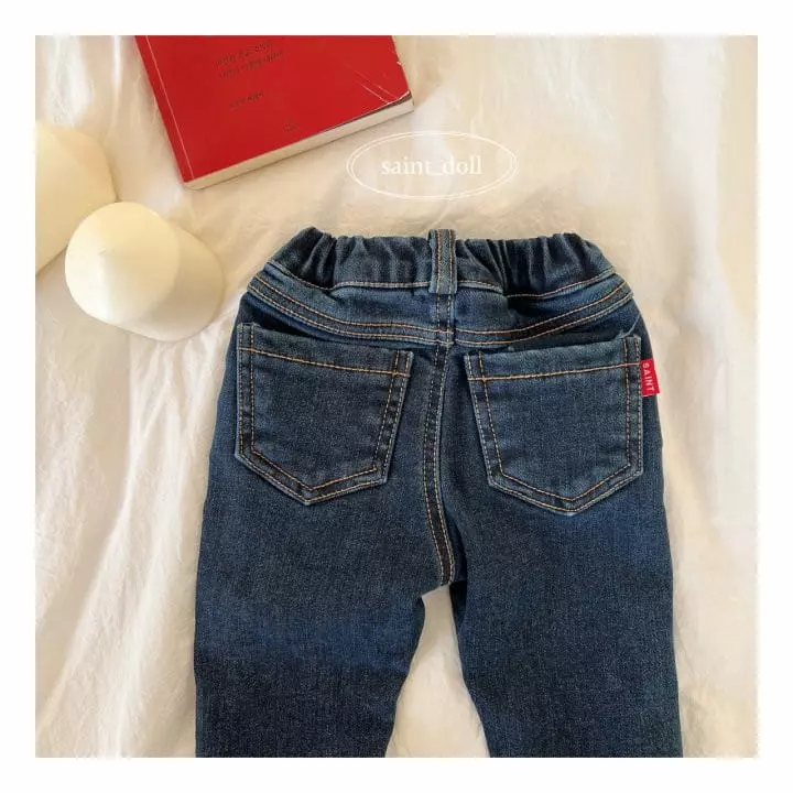 Saint Doll - Korean Children Fashion - #childrensboutique - Bonding Jeans - 9
