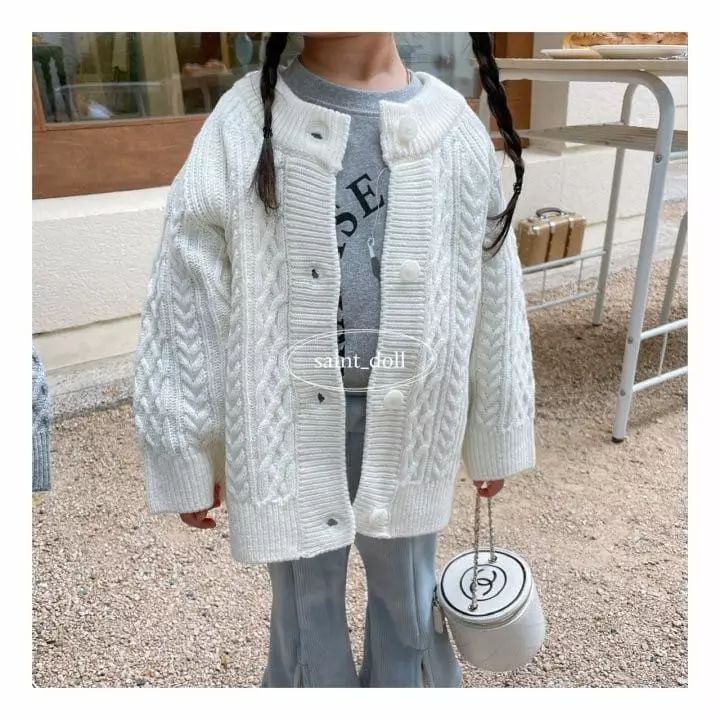 Saint Doll - Korean Children Fashion - #childrensboutique - Boxy Cardigan with Mom - 7