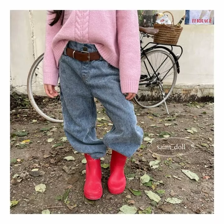 Saint Doll - Korean Children Fashion - #childrensboutique - Retro Wide Pants with Mom - 2