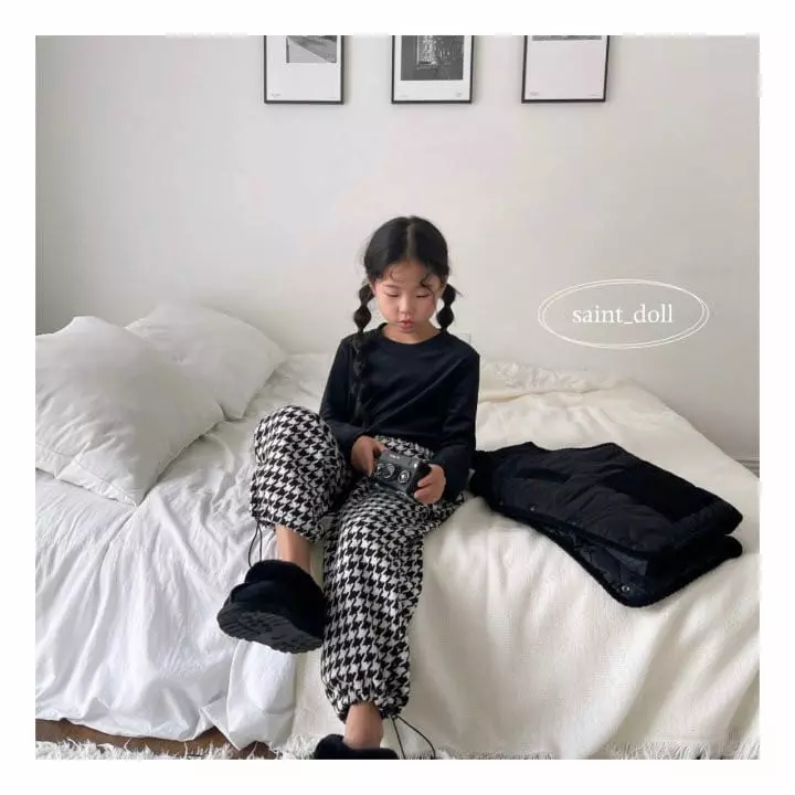 Saint Doll - Korean Children Fashion - #designkidswear - Mink Sticky Tee - 5