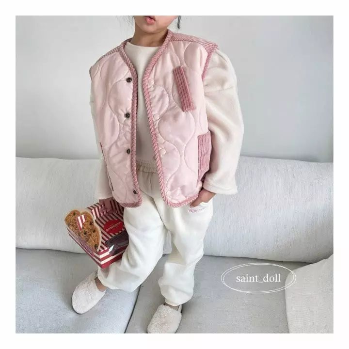 Saint Doll - Korean Children Fashion - #designkidswear - Youth Embroidery Pants - 11