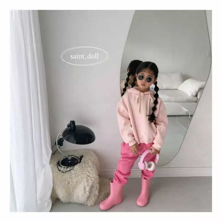 Saint Doll - Korean Children Fashion - #designkidswear - Color Hoody Sweatshirt - 12