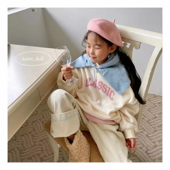 Saint Doll - Korean Children Fashion - #designkidswear - Classic Sweatshirt with Mom - 7