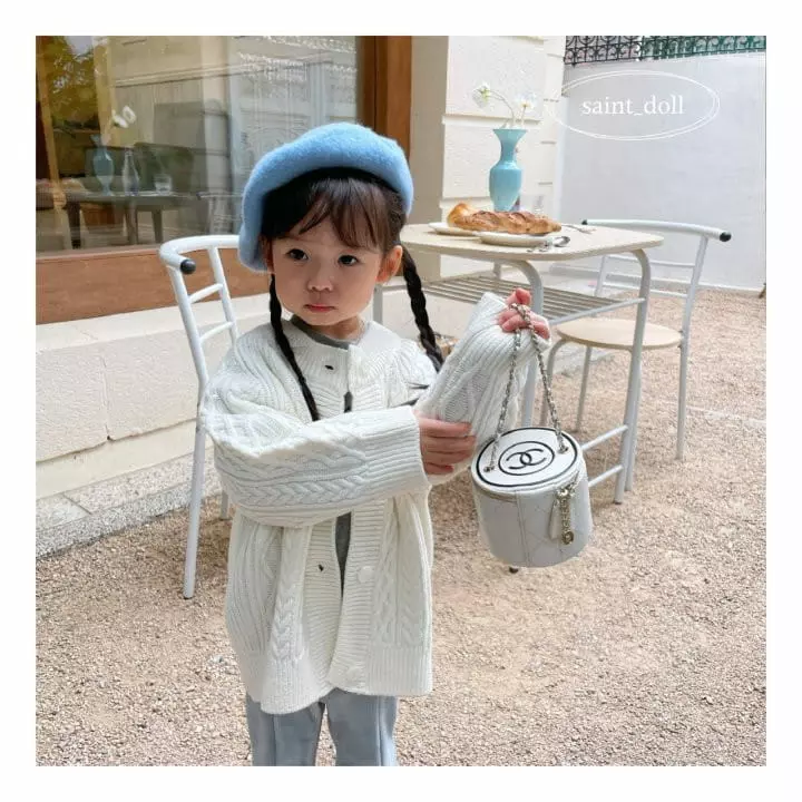 Saint Doll - Korean Children Fashion - #designkidswear - Boxy Cardigan with Mom - 8