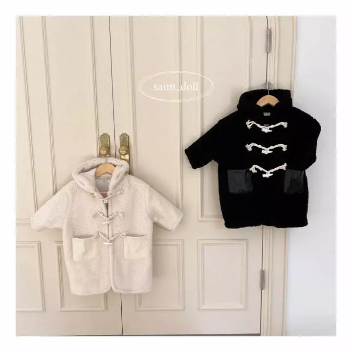 Saint Doll - Korean Children Fashion - #designkidswear - Dduckboki Fleece Coat