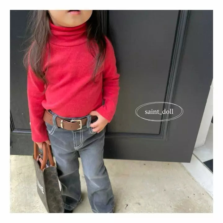 Saint Doll - Korean Children Fashion - #discoveringself - Toktok Turtleneck Tee - 7