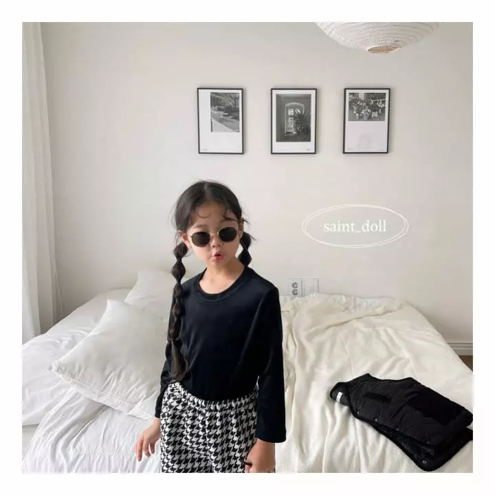 Saint Doll - Korean Children Fashion - #discoveringself - Mink Sticky Tee - 6