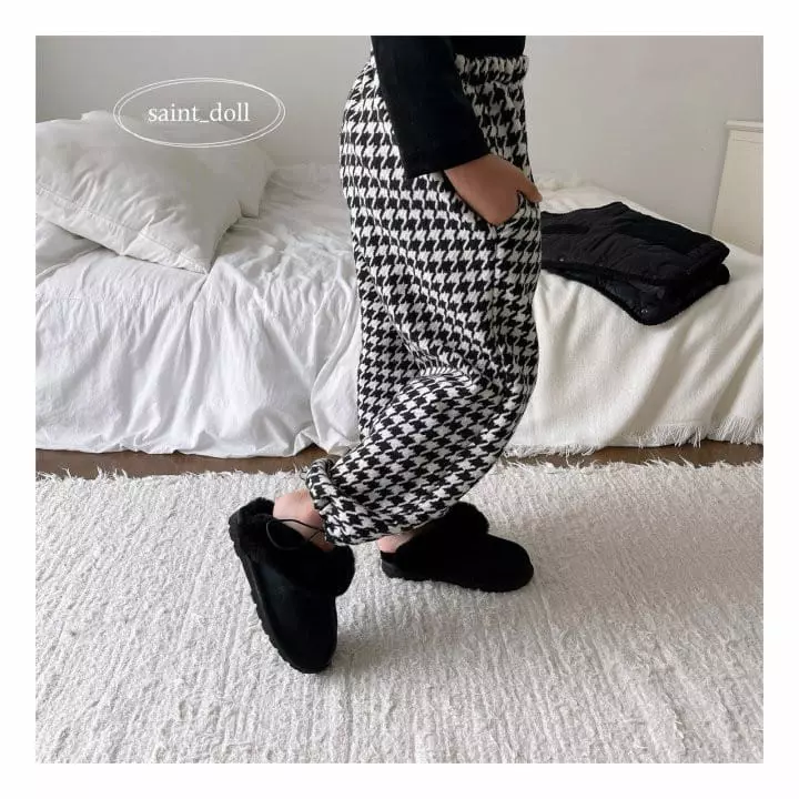 Saint Doll - Korean Children Fashion - #discoveringself - Hip Check Pants with Mom - 2