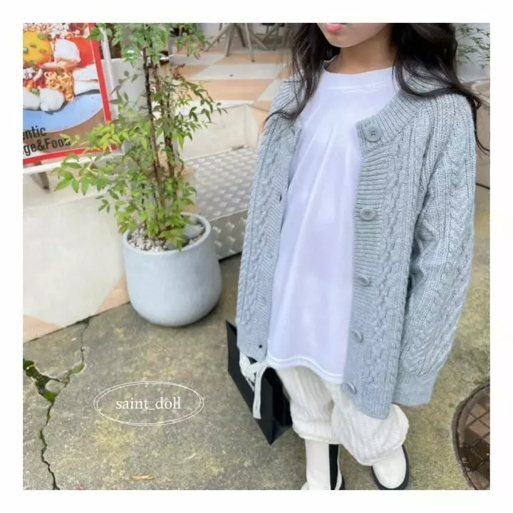 Saint Doll - Korean Children Fashion - #discoveringself - Veloure Loose Tee - 6