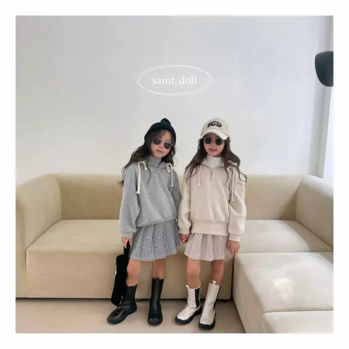 Saint Doll - Korean Children Fashion - #discoveringself - Hoody Zipper Sweatshirt - 12