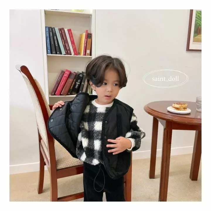 Saint Doll - Korean Children Fashion - #discoveringself - Pot Padding Vest with Mom - 10
