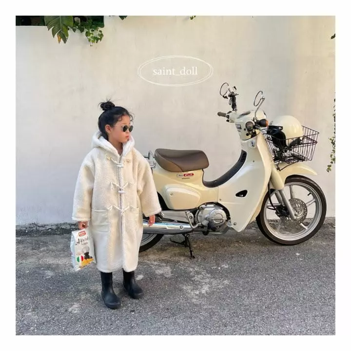 Saint Doll - Korean Children Fashion - #discoveringself - Dduckboki Fleece Coat - 2