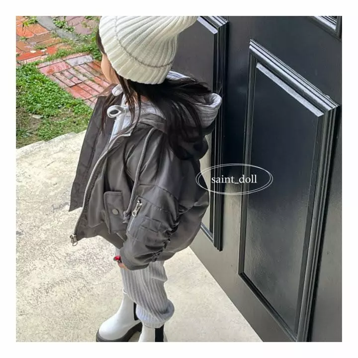 Saint Doll - Korean Children Fashion - #fashionkids - Airplane Padding Jumper with Mom - 6