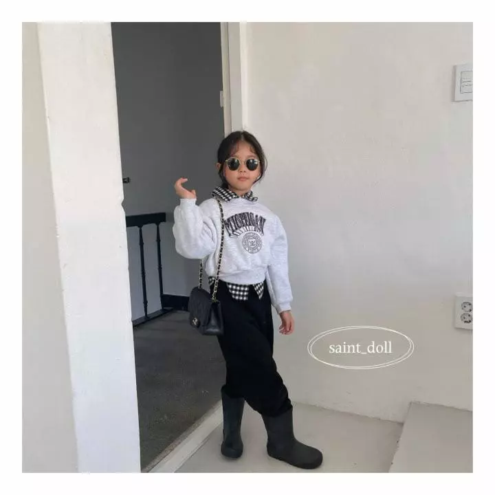 Saint Doll - Korean Children Fashion - #fashionkids - Michigan Sweatshirt with Mom - 10