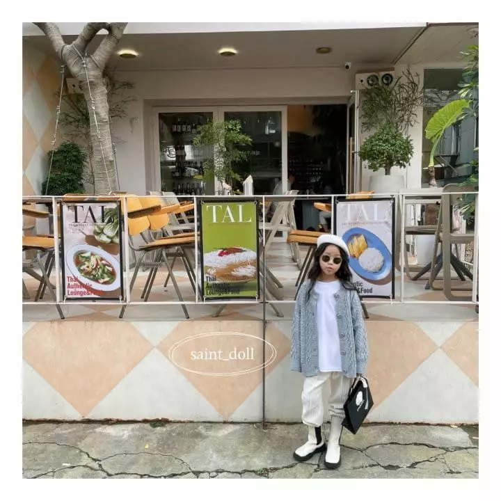 Saint Doll - Korean Children Fashion - #fashionkids - Veloure Loose Tee - 7