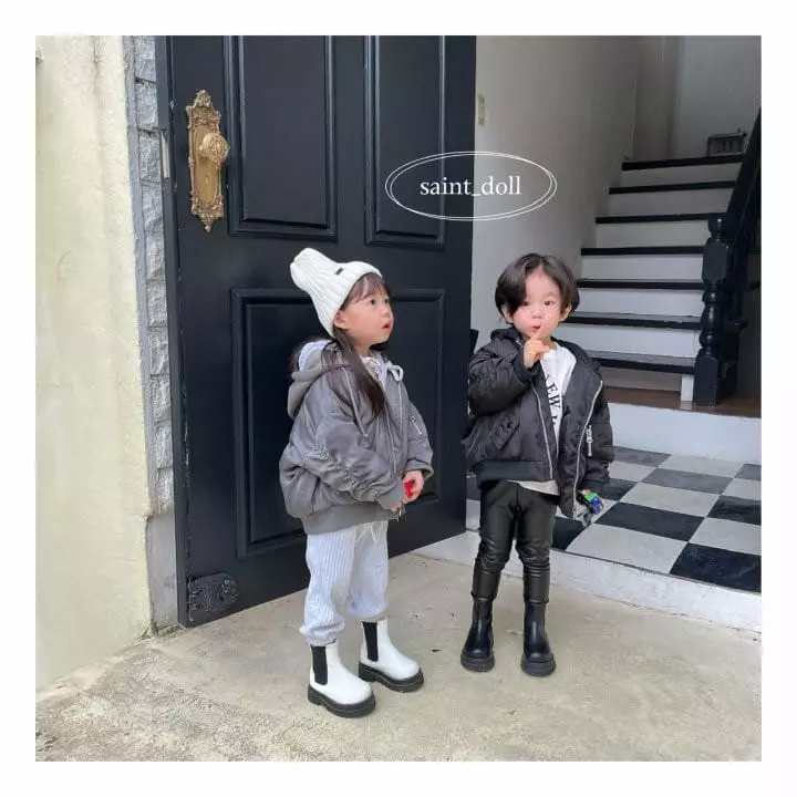 Saint Doll - Korean Children Fashion - #fashionkids - Leather Leggings - 5
