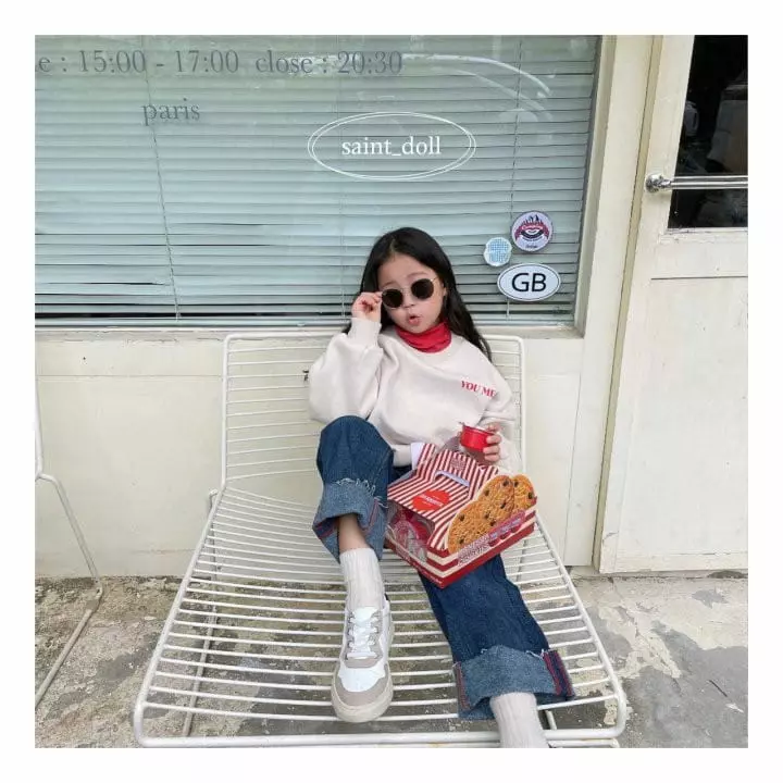 Saint Doll - Korean Children Fashion - #fashionkids - Yumi Reversible Sweatshirt with Mom - 10