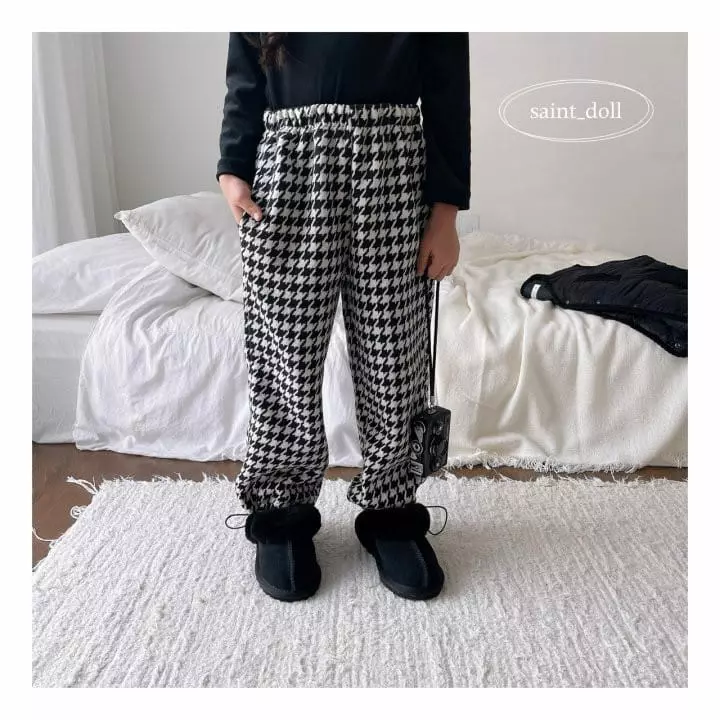 Saint Doll - Korean Children Fashion - #fashionkids - Hip Check Pants with Mom - 4