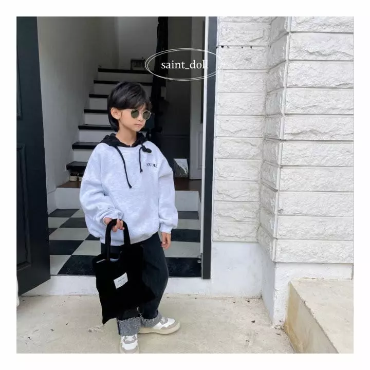Saint Doll - Korean Children Fashion - #kidsshorts - Yumi Reversible Sweatshirt with Mom - 11