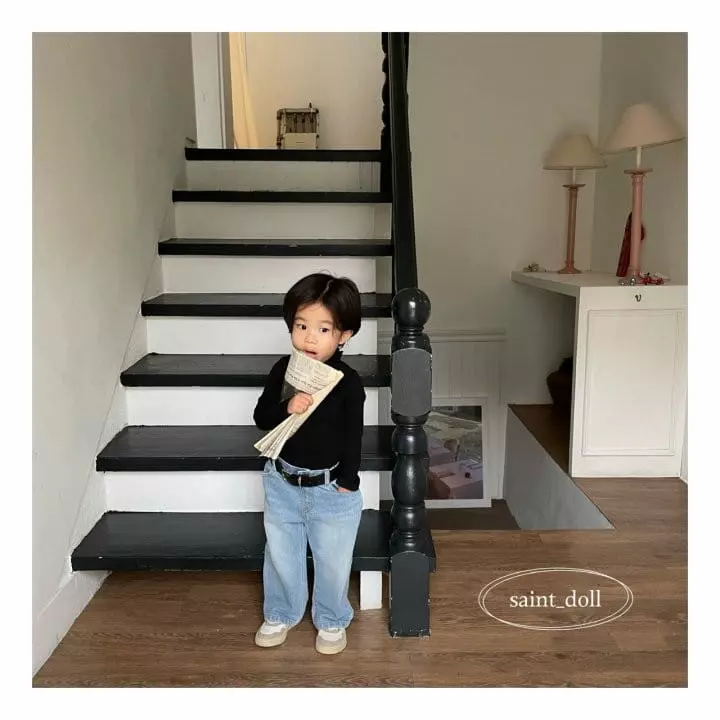 Saint Doll - Korean Children Fashion - #kidsshorts - Cat Wide Pants - 8
