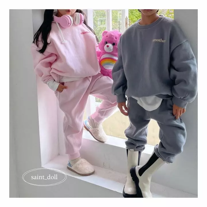 Saint Doll - Korean Children Fashion - #kidsshorts - Another Top Bottom Set - 3