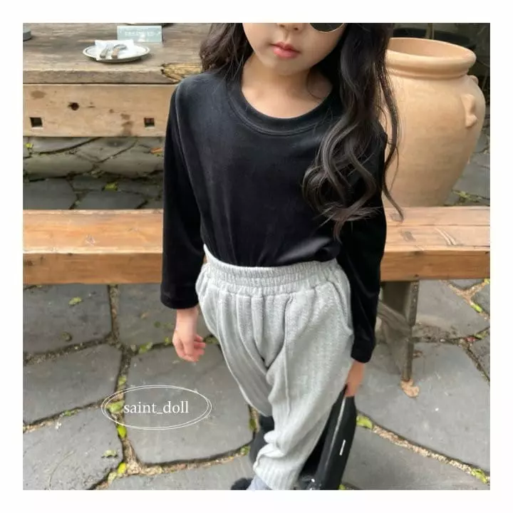 Saint Doll - Korean Children Fashion - #kidsstore - Mink Sticky Tee - 9