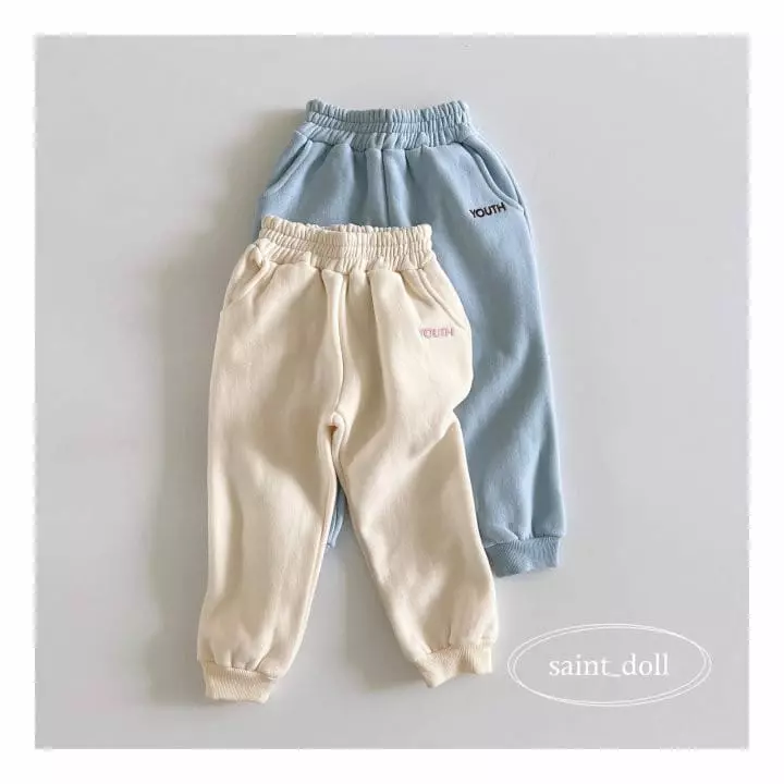 Saint Doll - Korean Children Fashion - #kidsstore - Youth Embroidery Pants