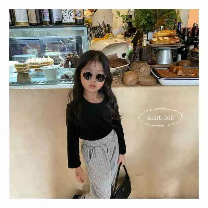 Saint Doll - Korean Children Fashion - #kidzfashiontrend - Mink Sticky Tee - 10