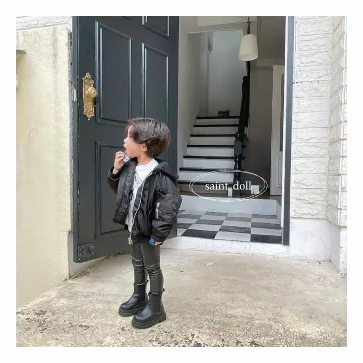 Saint Doll - Korean Children Fashion - #kidzfashiontrend - Airplane Padding Jumper with Mom - 9