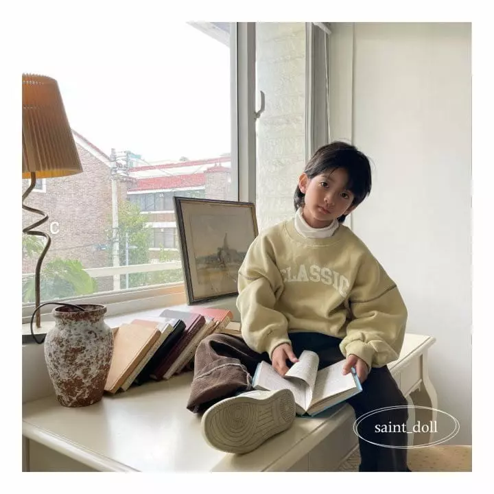 Saint Doll - Korean Children Fashion - #kidzfashiontrend - Classic Sweatshirt with Mom - 12