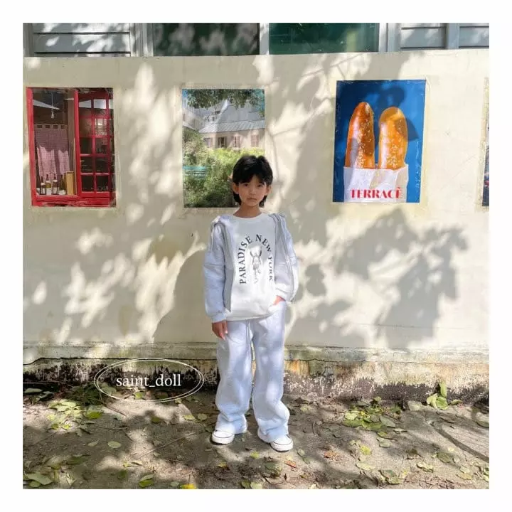 Saint Doll - Korean Children Fashion - #kidzfashiontrend - Fleece Roll Up Pants with Mom - 3