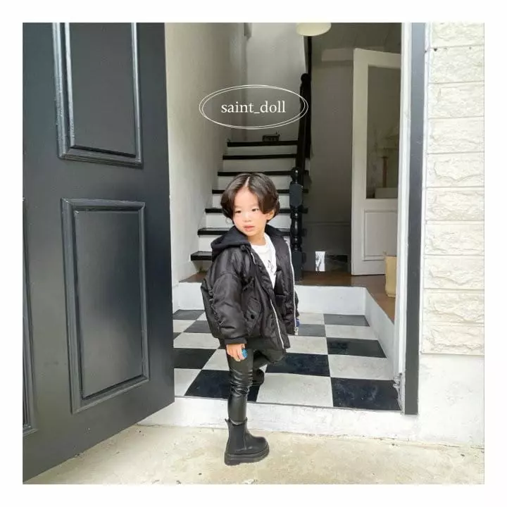 Saint Doll - Korean Children Fashion - #littlefashionista - Airplane Padding Jumper with Mom - 11