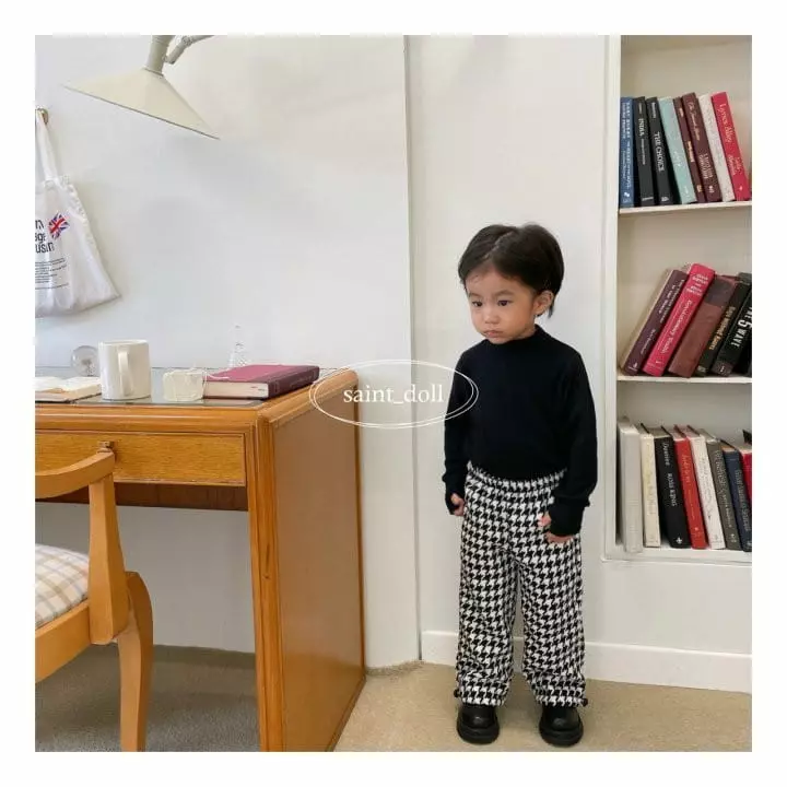 Saint Doll - Korean Children Fashion - #littlefashionista - Hip Check Pants with Mom - 8