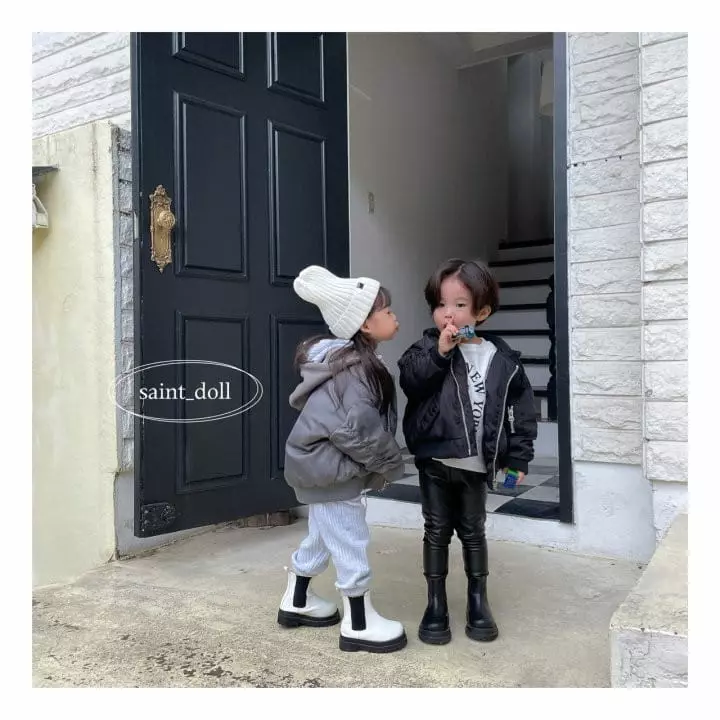 Saint Doll - Korean Children Fashion - #littlefashionista - Leather Leggings - 10