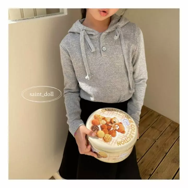 Saint Doll - Korean Children Fashion - #littlefashionista - Sok Hoody Tee - 8