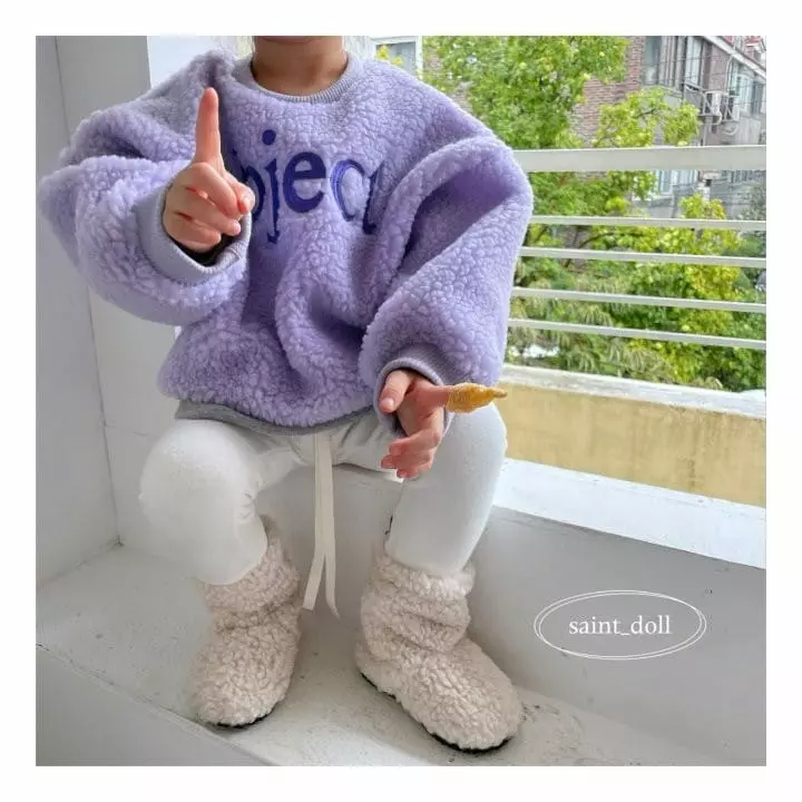 Saint Doll - Korean Children Fashion - #Kfashion4kids - Bbogle Embrodiery Sweatshirt - 4