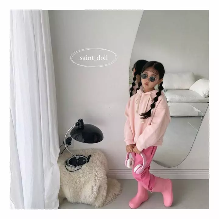 Saint Doll - Korean Children Fashion - #littlefashionista - Color Hoody Sweatshirt - 3