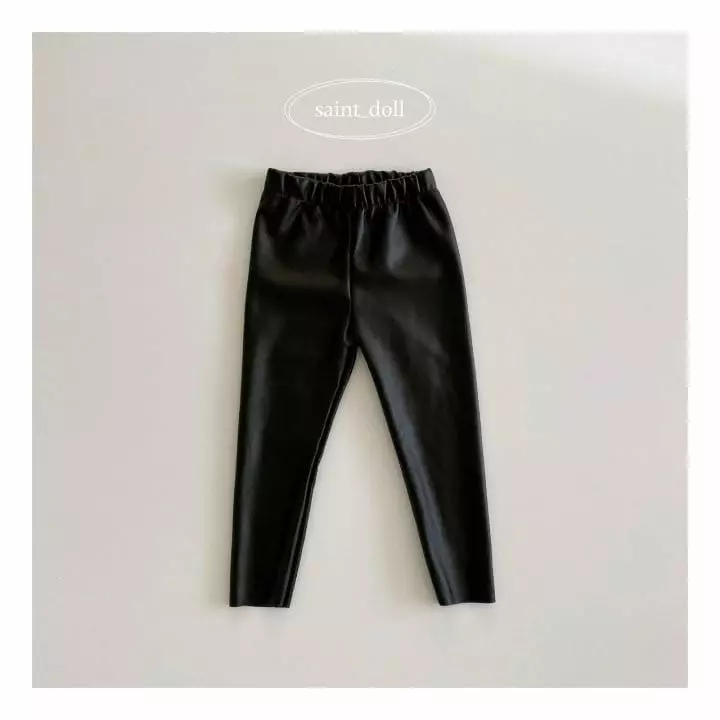 Saint Doll - Korean Children Fashion - #magicofchildhood - Leather Leggings - 11