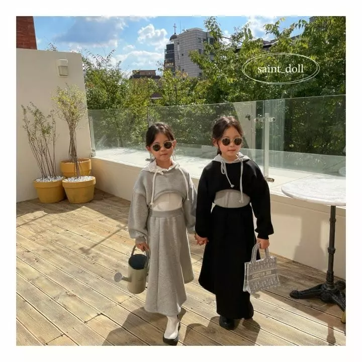 Saint Doll - Korean Children Fashion - #magicofchildhood - Sok Hoody Tee - 9