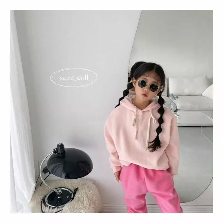 Saint Doll - Korean Children Fashion - #littlefashionista - Color Hoody Sweatshirt - 4