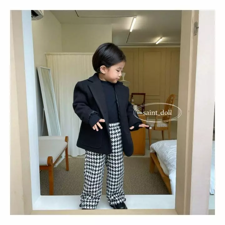 Saint Doll - Korean Children Fashion - #minifashionista - Hip Check Pants with Mom - 10